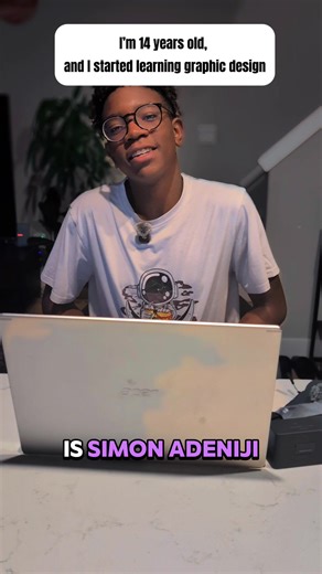 I’m 14 years old, and I didn’t want my winter break to just pass by. So I decided to start learning graphic design. Today was my first day, and I’m excited to see how far I can go. #teenager #graphicdesign #skills #youngauthor