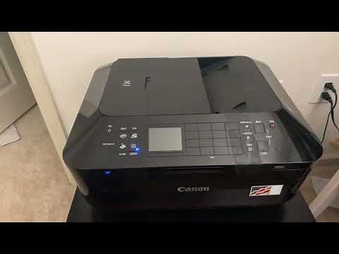 How to replace ink cartridges for Cannon Pixma MX922 Model