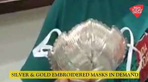30K views · 26 reactions | A glittering mask of GOLD! #Pune jeweler...