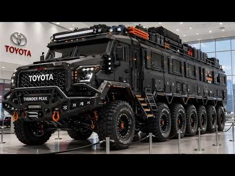 Toyota Thunder Peak 10x10: The Most Extreme Luxury Expedition Vehicle Ever Built