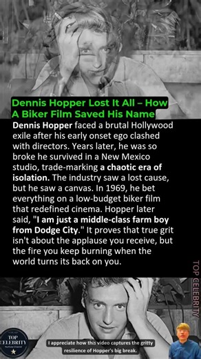 Dennis Hopper Lost It All – How A Biker Film Saved His Name