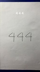 123K views · 664 reactions | How to draw 3 birds with numbers 444 | Cosmic Candy Art | Facebook