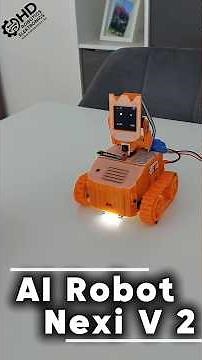 my AI Robot Nexi is now full function and ready to go . esp32s3 and Deepseek Based AI robot by HD