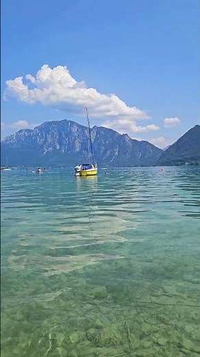 Austria Looks Unreal 🇦🇹 Attersee & Wörthersee #Shorts #travel #nature #lakes #austria