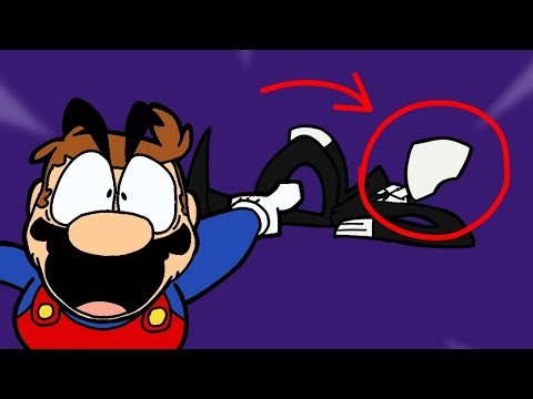 Mario finds the Slenderman