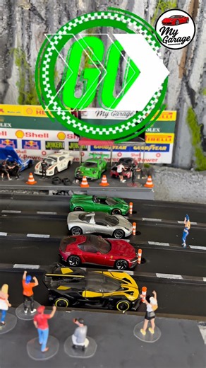 Bugatti vs Ferrari vs Pagani vs Gordon Murray! Fastest Cars! | Hot Wheels Race