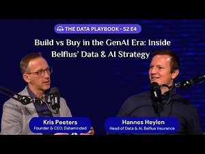 Build vs Buy in the GenAI Era: Inside Belfius’ Data & AI Strategy
