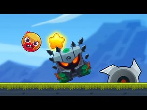 Red Bounce Ball | Gameplay Walkthrough Levels 31-40 Boss Fight