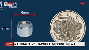 Radioactive capsule missing in WA