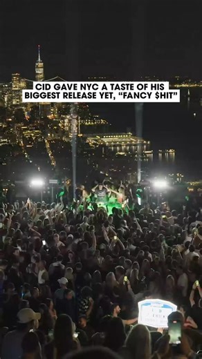 EDM.com on Instagram: "Nothing fancier than @cidmusic dropping “FANCY $HIT” feat. @taylr_renee at The Edge in NYC 🖤🗽 Out now on FISHER’s @catchandreleasemusic label 🔥"