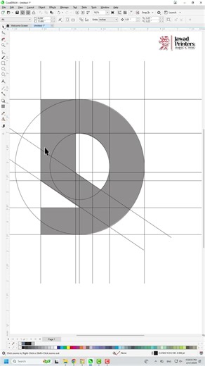 Learn the Tips and Tricks CorelDRAW #jawadprinters #logo #graphicdesign