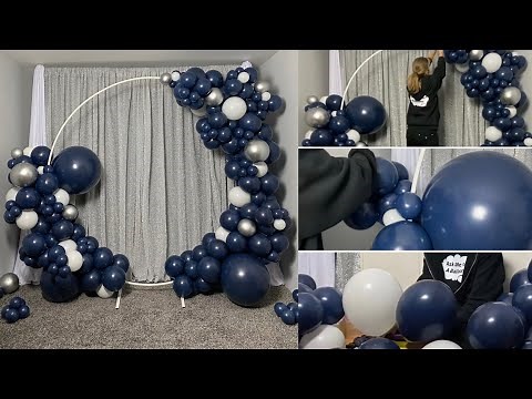 #howto Circle Balloon Arch - Decoration Ideas