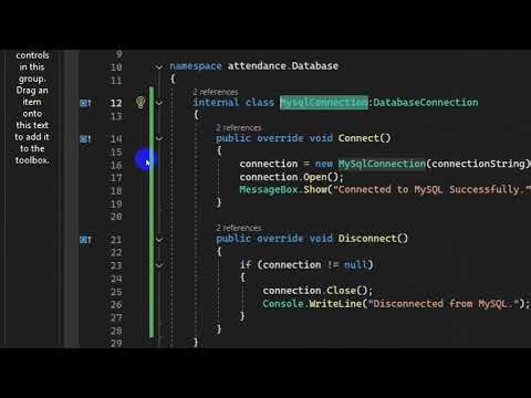 C# Connect To MySQL