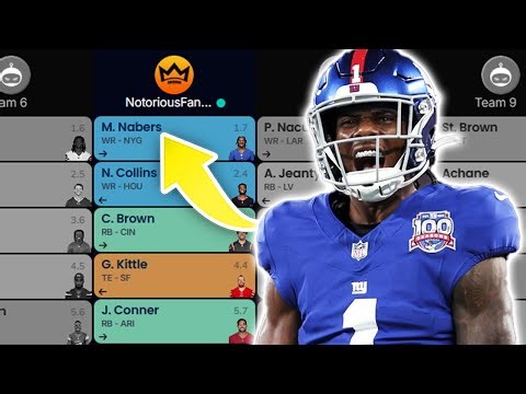 2025 Fantasy Football Mock Draft | 10 Team | PPR (Pick 7)