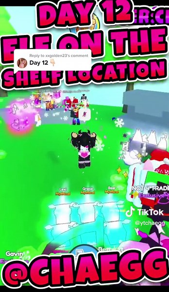 Replying to @xxgolden23 ELF ON THE SHELF DAY 12 LOCATION FANTASY WORLD - ANCIENT ISLAND TRADE PET SIMULATOR X #roblox #petsimx #petsimulatorx #petsimulatorroblox #GenshinImpact33 #petsimulatorxrobloxupdates #petsimulatorxrobloxupdate #petsimxhuges #petsimxhuge #robloxfypシ #robloxfyp #robloxfypp #petsimulatorxtrading #psx #chaegg #petsimxexclusive #petsimxexclusives #petsimulatorxshiny
