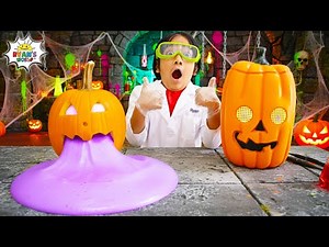 Ryan's Favorite Pumpkin Halloween Experiments! DIY Kid's Science!
