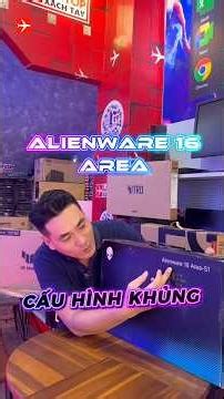 Dell Alienware 16 Area: High-end gaming laptop with powerful specifications #alienware #gaminglap...