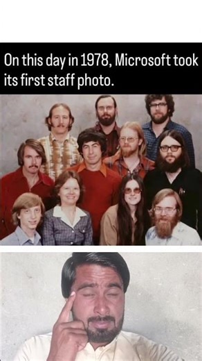 On this day in 1978, Microsoft tookits first staff photo.