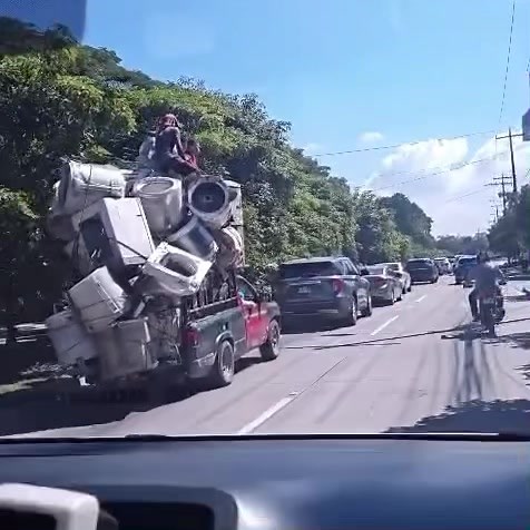 Unas 12 lavadoras más | Trafico en San Pedro Sula