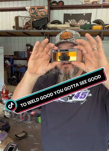 YES…I’M GOING TO NEED TO ADD CHEATER LENSES TOO BUT…I’m really excited to be back behind a familiar feeling shield!!! This is going to be a fun project and I’m really fired up about this one! #welding #welder #pipewelder #memories #familiar @Rod Shield