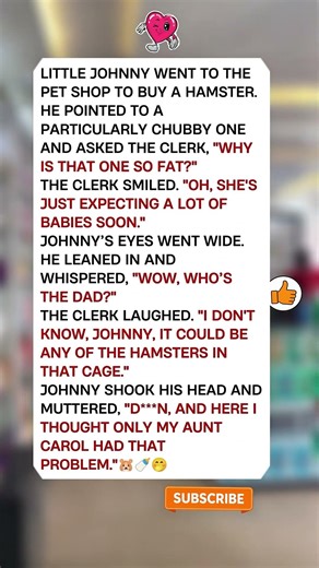 Little Johnny at the Pet Store 💀🐹 #littlejohnny #funny #hamster