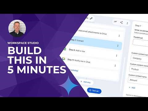 How to Automate Invoices & Expenses with Google Workspace Studio
