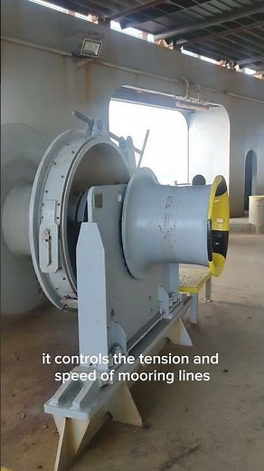 Mooring Winch Explained: Ship Equipment Basics