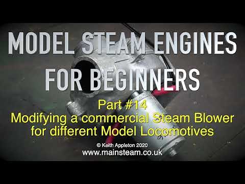 MAKING A STEAM BLOWER ADAPTOR - STEAM ENGINES FOR BEGINNERS - PART #14