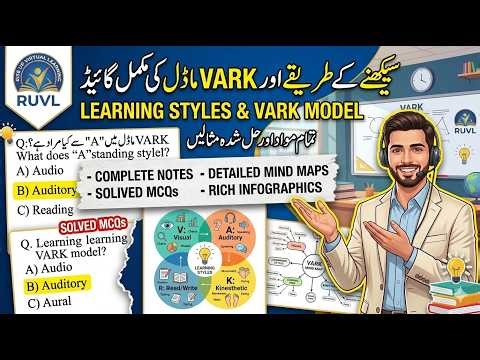 PEDAGOGY | Learning Styles (VARK) | Junior Science Teacher | IBA Teaching License STS