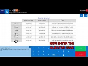 TEXA IDC5 OHW - JOHN DEERE INJECTOR CODING