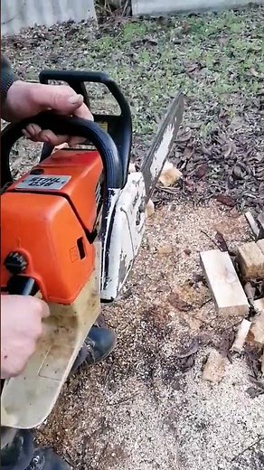 30 years old Stihl 036 ChainSaw ColdStart #stihl #chainsaw #stihlchainsaw #stihlusa #bobthetoolman