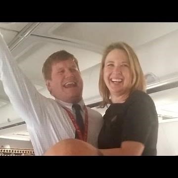 Alaska Airlines Inflight Wedding Proposal