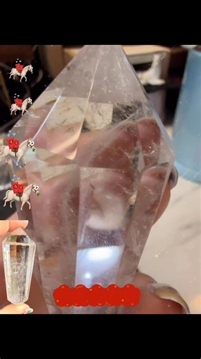 🌹沃格爾「權杖」水晶=獨特切割「雙尖結構」能以光與能量的共振及療癒 | 雪域彌朵