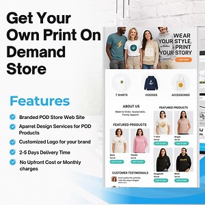 Personalized Web Design for Your Business: E-commerce, POD, Small Biz - Etsy Canada