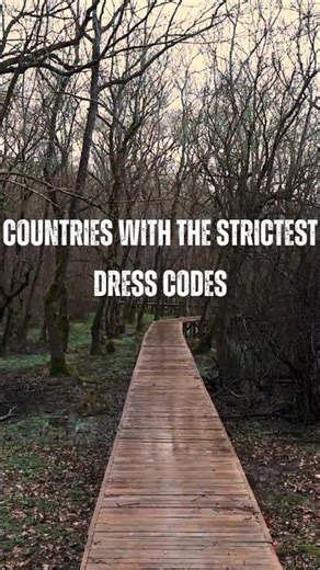 Countries With The Strictest Dress Codes.#shorts