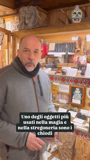 Vittorio Pirri on Instagram: "Un breve accenno sull’uso magico dei chiodi nella cultura popolare. #magia #streghe #museodellestreghe #valdipejo #witches"