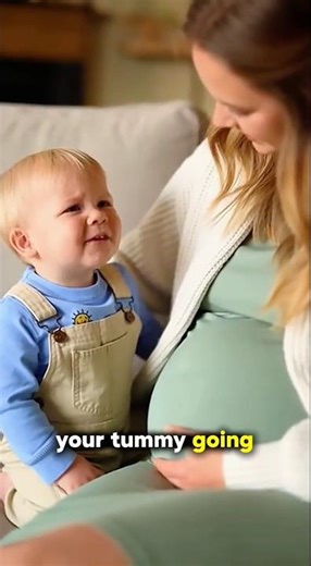 Why Is Your Tummy Growing Faster Than Me?": Toddler Logic! 😂🤰