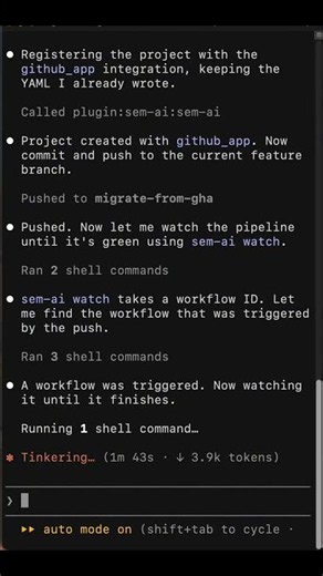 How to Migrate from GitHub Actions to Semaphore with AI #ai #cicd #claudecode