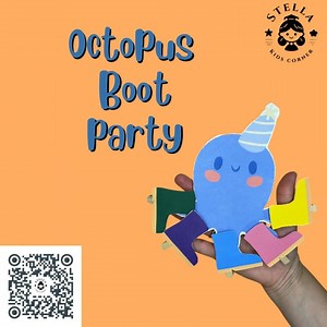Printable Octopus Boot Matching Game for Kids | Fun Educational Pattern Activity | Color Recognition & Fine Motor Skills Worksheet - Etsy UK