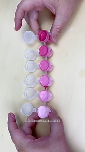 205K views · 245 reactions |  Mixing a pink color gradient for a few...