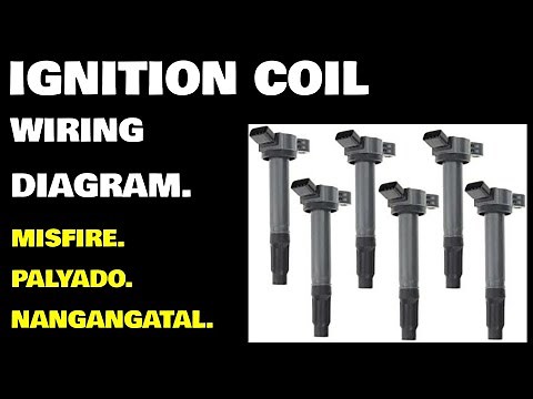 IGNITION COIL WIRING DIAGRAM / TOYOTA / HONDA.