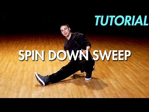 How to do the Spin Down Sweep (Hip Hop Dance Moves Tutorial: Breakdance) | Mihran Kirakosian