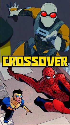 Invincible Meets Spider-Man | Invincible Season 2 Show Vs Comic #invincible #comics #shorts