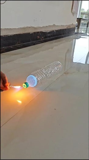 How to make a Rocket with Bottle.🤯 #experiment #fun #crazy #scienceexperiment #shorts
