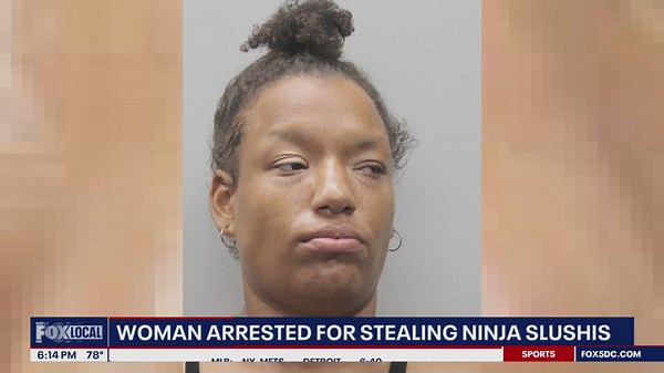'Ninja Slushi bandit' arrested for $10,000 thefts in Fairfax County
