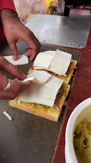 Mumbai Special Raja Rani Sandwich Making from Scratch | Indian Factory Club