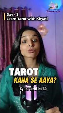 🤔Tarot kaha se aaya? #tarotforbeginners #learntarotcards #learntarot #tarotcourse #tarotcardreading