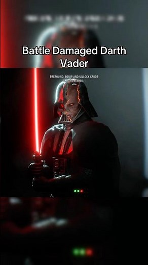 Battle Damaged Darth Vader #starwars #starwarsbattlefront2 #battlefront2 #darthvader #bf2 #bf3