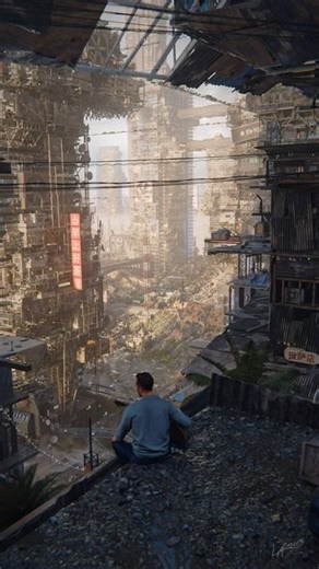 LA BARBED on Instagram: "Morning person… . . . Rendered with @dropandrender . . . . #blender #blender3d #cyclesrender #dystopia #cyberpunk #bladerunner #bladerunner2049 #future #nightcity #rain #blue #cinematic #art #3danimation #animation #anime #scifi #kitbash3d #apocalyptic #aesthetic #landscape #cgi #reels #photography #slums"