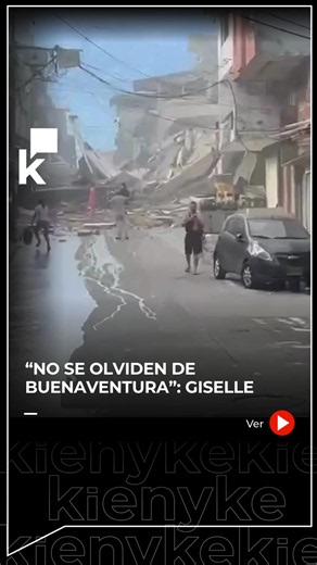 “No se olviden de Buenaventura, por favor”. La creadora de contenido @Giselle Angulo hizo un llamado a visibilizar la situación que atraviesa el Distrito tras el fuerte terremoto que sacudió a Colombia. La influencer expresó su solidaridad con quienes perdieron familiares, viviendas y pertenencias, y puso sus redes sociales a disposición para difundir información verificada y ayudar a las comunidades afectadas. “Es momento de que todos nos pongamos la mano en el corazón”, expresó. #Buenaventura 